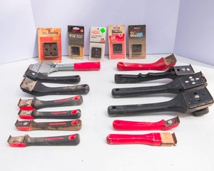 Variety of Double Edge Scrapers and Additional Blades