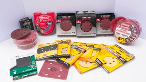 Orbital Sander Sandpaper Lot  Assorted Grits