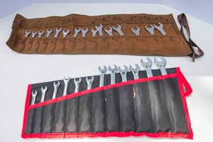 Two Sets of Wrenches - SAE and Metric