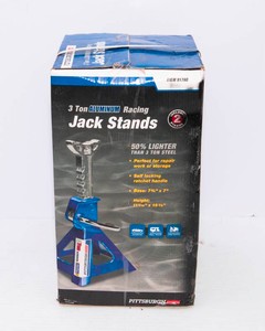 Pittsburgh Automotive 3 Ton Aluminum Racing Jack Stands  Set of 2 (New in Box)