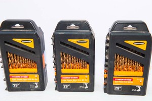 Warrior Titanium Nitride Drill Bit Sets  Set of 3 (New) #2
