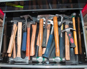 Assortment of Hammers