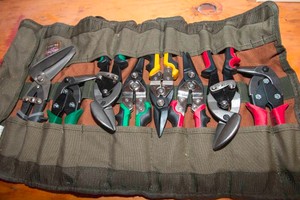 Snips & Bucket Boss Roll-Up Tool Carrier