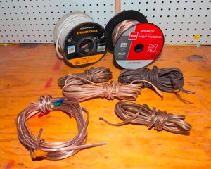 Assorted Speaker Cable Lot