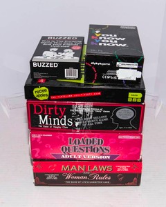 Adult Party Board Games Lot  Mixed Set