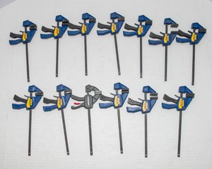 Mini Quick-Grip Clamp Lot  13 Total (IRWIN & Husky)