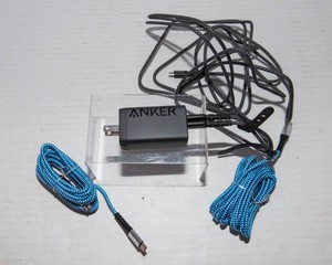 Anker Charger with USB-C Cable Lot  iHome & MLink Cords
