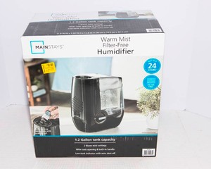 Mainstays Warm Mist Filter-Free Humidifier  New in Box