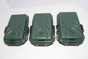 Survivor Dry Box Lot  Set of 3 Waterproof Storage Boxes