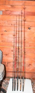 Fishing Rod Lot  Assorted Poles