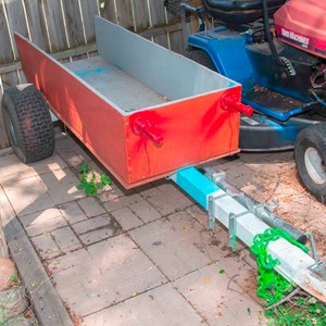 Handcrafted Small Trailer  22 W x 63.5 L x 28 H