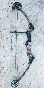 Genesis Archery Compound Bow  Lost Camo (Right-Handed) with Arrows