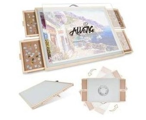 ALL4JIG 1500 Piece Rotating Puzzle Board $109.99 Retail - Brand New