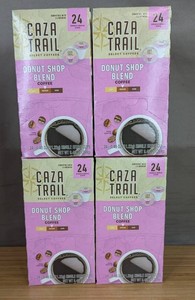 Caza Trail Donut Blend Coffee K Cups 4 Boxes 96 Count $59.99 Retail - Brand New