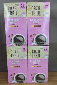 Caza Trail Donut Blend Coffee K Cups 4 Boxes 96 Count $59.99 Retail - Brand New