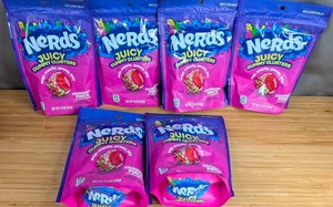 Nerds Gummy Cluster Juicy Strawberry Punch 7.15oz 6 Pack Case - Brand New