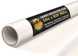 Dura-Gold Carpet Protection Film Roll 24 x 50 - Brand New