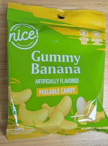 Nice Brand Banana Gummies, 20 Cases, 240 Packs - Brand New