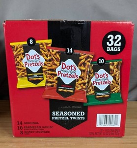 Dots Homestyle Pretzels Variety Pack Retail - Brand New