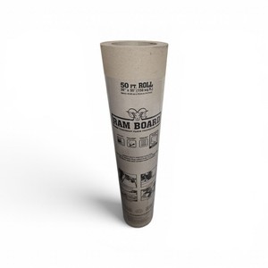 New Sealed Ram Board Temporary Floor Protection Roll 38 x 50  Retails for $39