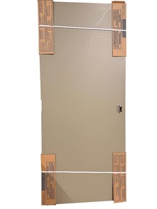 NEW Falcon Commercial Steel Door 36 x 84 (3 x 7) Gray Hollow Metal Door
