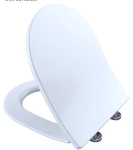 New Toto SS247#01 Slim D-Shape Closed-Front Toilet Seat with SoftClose Retails for $237