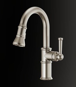 New Brizo 63925LF Artesso Pull-Down Prep Faucet Retails $1366