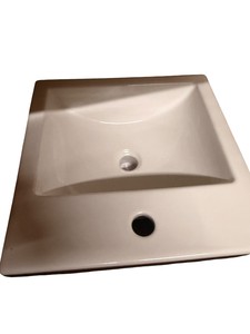 American Standard Studio Carre Countertop Bathroom Sink  White  Model 0642001.020