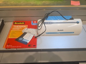 Scotch Laminating Machine & Thermal Laminating Pouches