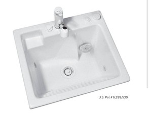 New MTI Jentle Jet Laundry Sink 110J Retails for $1350