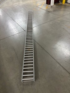 SpanTrack 12 Long x 8 Wide .750 Roller Diameter 50lbsft Rated Gravity Roller Conveyor