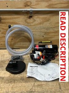 Ironton 12V Water Transfer Pump, 330 GPH, 110 HP, 34in. Ports