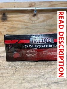 Ironton 12 Volt Oil Extractor Pump