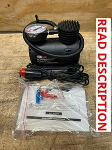 Ironton 12 Volt Portable Tire Inflator, 300 Max. PSI, 0.3 CFM