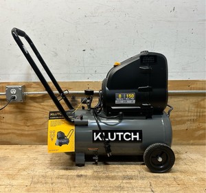 Klutch 8-Gal. Hot Dog Air Compressor, 2 HP Motor, 120 Volts, 150 PSI