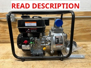  Ironton Semi-Trash Water Pump, 2in. Ports, 7860 GPH, 14in. Solids Capacity #97938