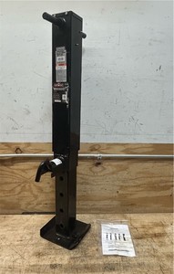 Ultra-Tow Spring-Return Trailer Sidewind Jack, Weld-On, 54in. Extended Length, 10,000-Lb. Lift Capacity