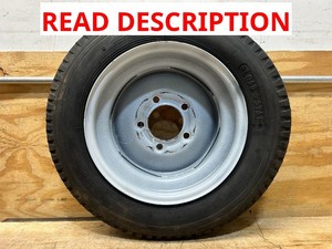 Kenda Loadstar 12in. Bias-Ply Trailer Tire and Wheel Assembly, 21.5 x 5.30 x 12, 5-Hole, Load Range C, Model# DM452C-5IN
