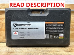 Strongway Hydraulic Ram Kit, 17-Pc., 4-Ton Capacity, Portable, Auto Body Repair Kit