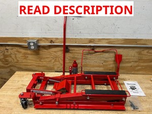 Strongway 1500-Lb. Hydraulic Motorcycle LiftUtility Vehicle Lift