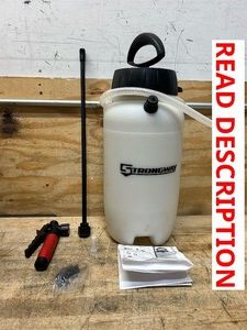 Strongway Poly Sprayer, 2-Gal. Tank, 45 PSI, 0.4 GPM, SureSpray Anti-Clog Filter