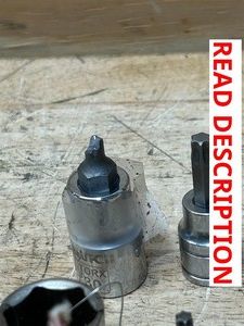 Torx Bit Sockets lot of 15