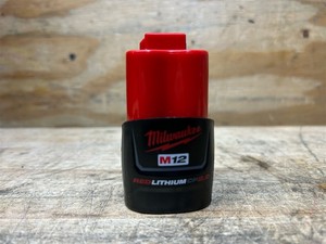Milwaukee M12 REDLITHIUM Compact 2.0Ah Battery, Model# 48-11-2420 Msrp $69.00