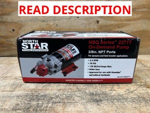 NorthStar NSQ Series 12V On-Demand Sprayer Diaphragm Pump, 2.2 GPM #2682271 Msrp $119.99