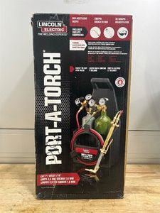 Port-A-Torch Kit with Oxygen and Acetylene Tanks for Cutting Welding and Brazing MSRP $499.99