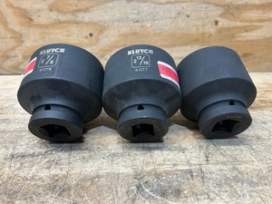 KLUTCH 2IN. Socket lot of 3