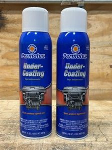 Permatex Under-Coating lot of 2