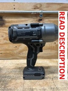 Klutch 12in. High-Torque Impact Wrench, KLiQ 20V, 1000 Ft.Lbs. Breakaway Torque, Brushless, Cordless, Bare Tool #5797021 Msrp $129.99