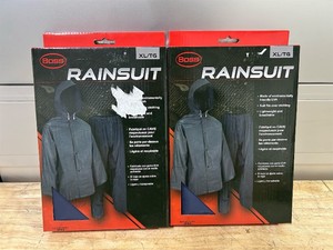 BOSS X-Large EVA Navy 2-Piece Rainsuit MSRP $28 (lot of 2)