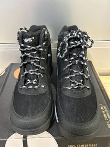 Bogs Mens Shale Waterproof Composite Toe Mid Top Work Boots (Black Multi) - Size 9.0 M MSRP $150